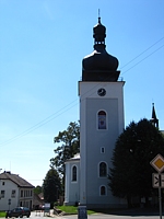 Bozkov - kostelní věž