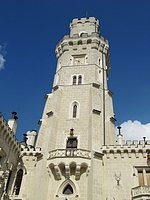 Hluboká nad Vltavou - zámecká věž